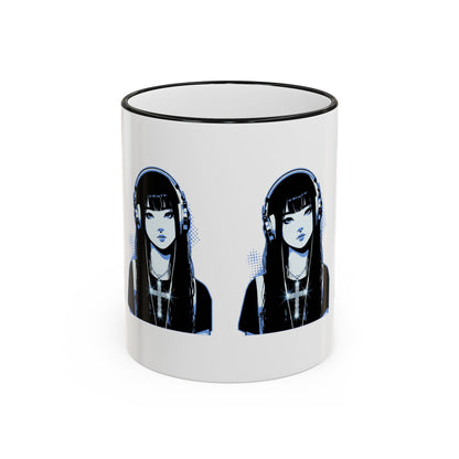 Faith on Blast - Accent Rim & Handle Mug (11oz, 15oz)