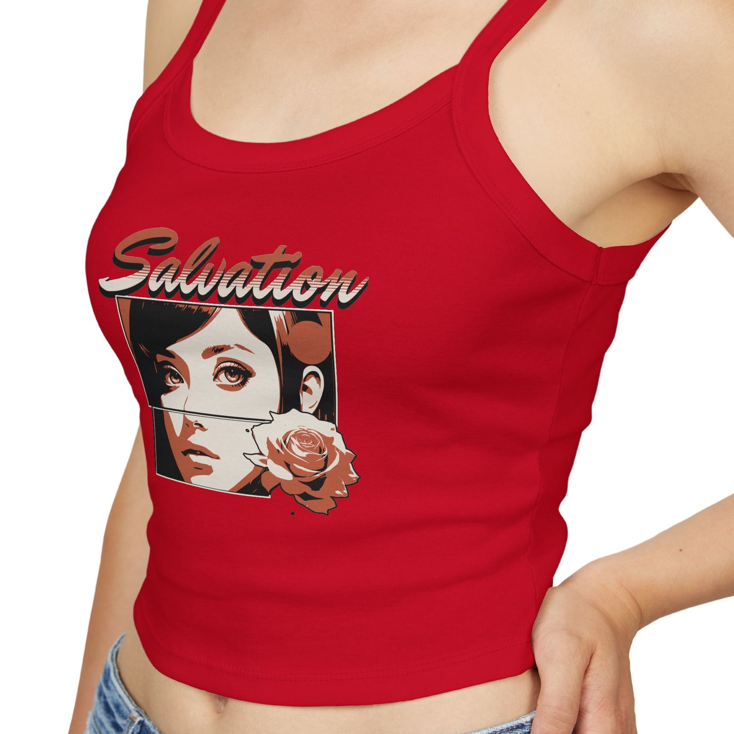 Salvation - Spaghetti Strap Tank Top