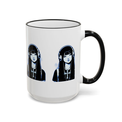 Faith on Blast - Accent Rim & Handle Mug (11oz, 15oz)