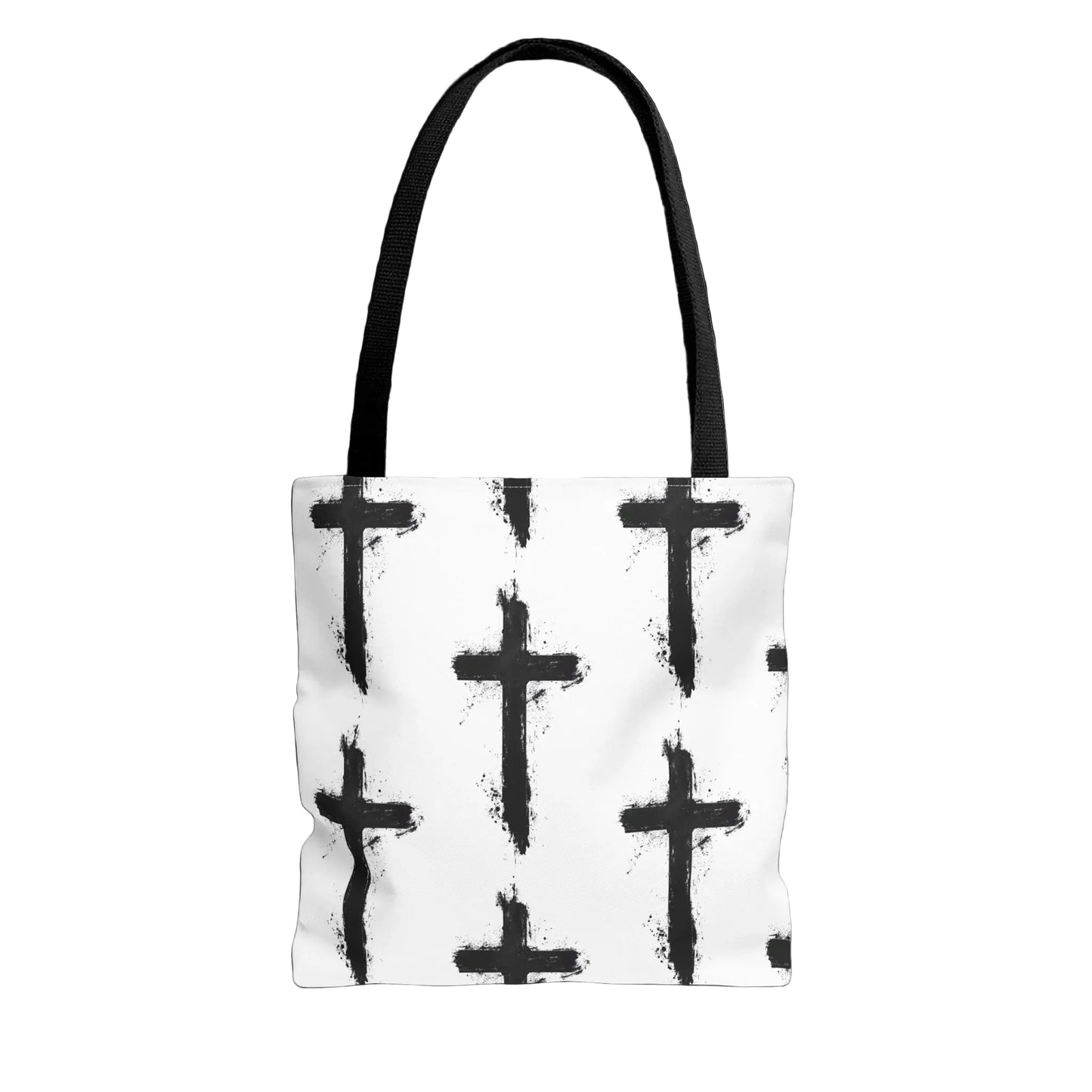 All Over Cross Print - Tote Bag
