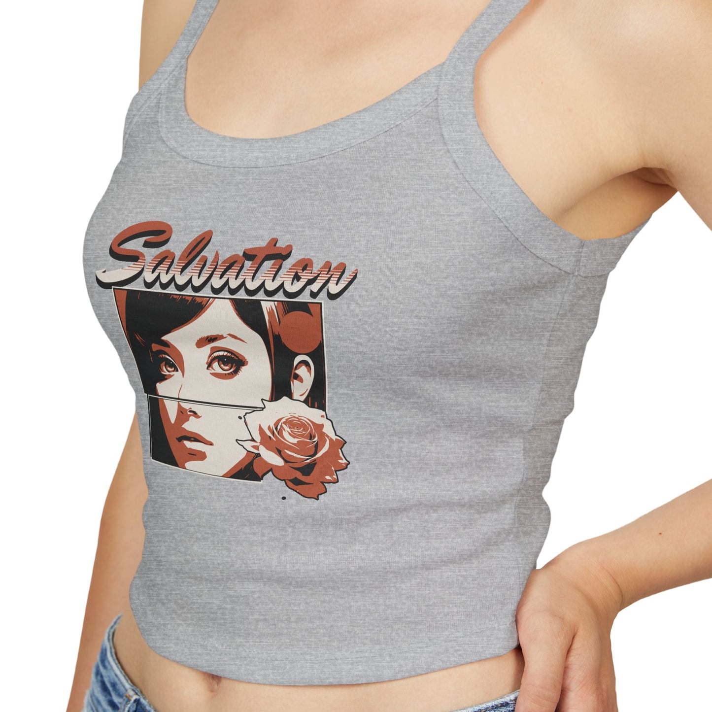 Salvation - Spaghetti Strap Tank Top