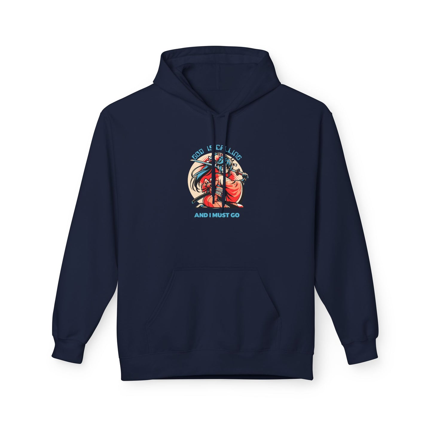 Divine Call Samurai  - Unisex Fleece Hoodie