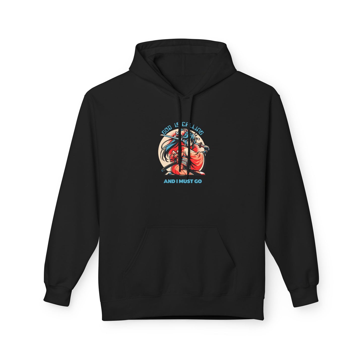 Divine Call Samurai  - Unisex Fleece Hoodie