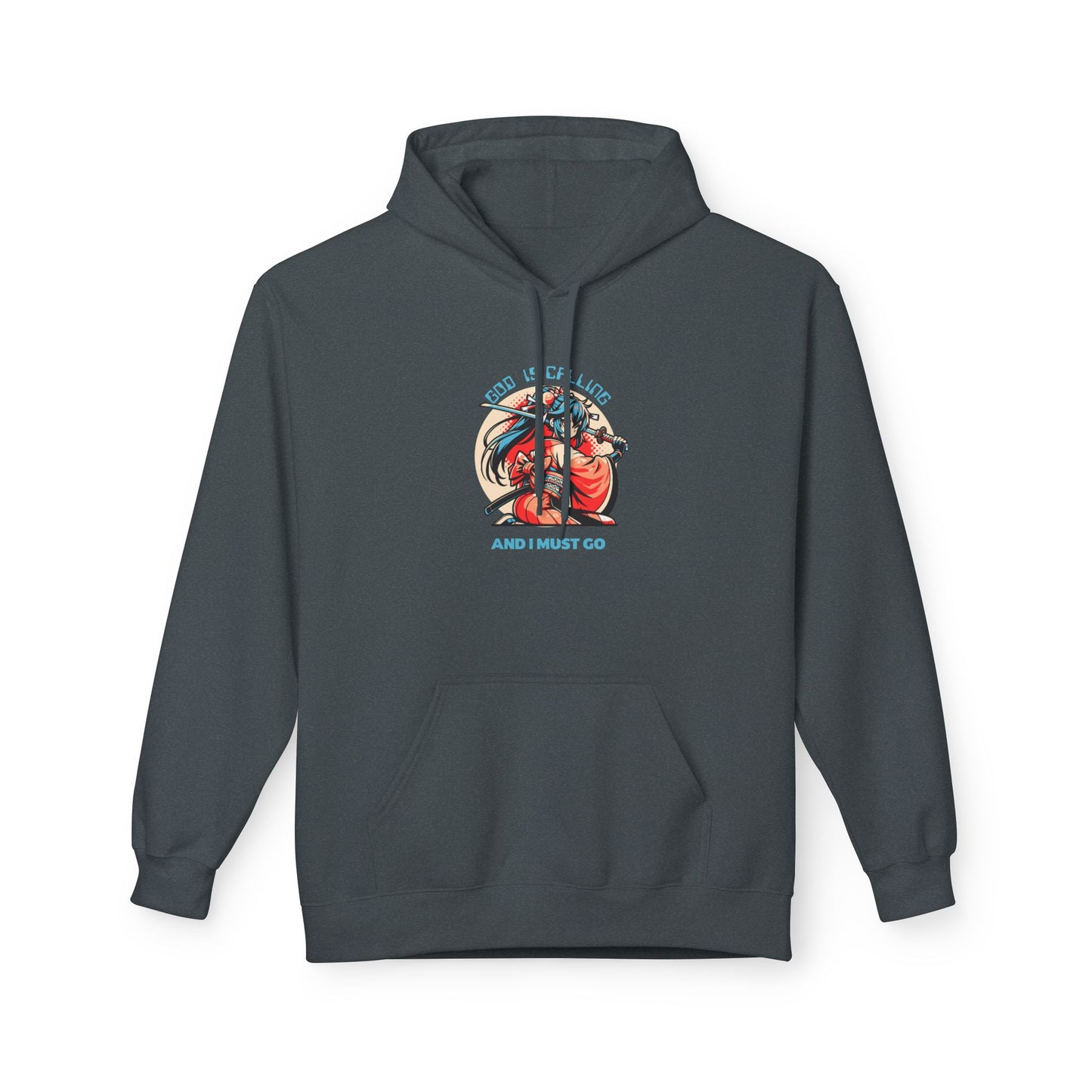 Divine Call Samurai  - Unisex Fleece Hoodie