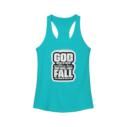 She will not Fall - Racerback Tank